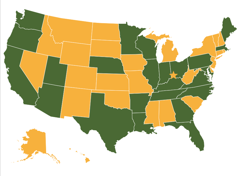 photo of united states map